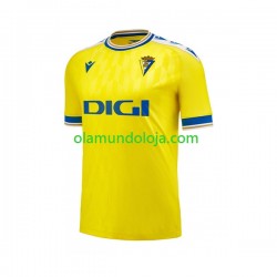 Camisola Cádiz CF Homem Equipamento Primeiro 2023-2024 Manga Curta